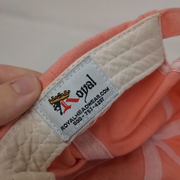 Old Hookers Bait & Tackle Slideback Hat Pink One Size Embroidered - Picture 7 of 8